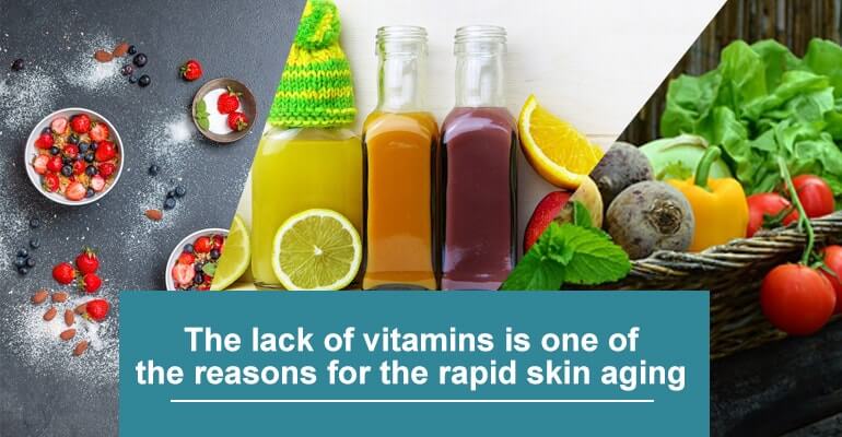  Reasons for the rapid skin aging